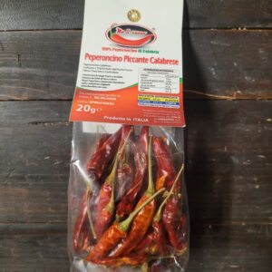 Peperoncino Piccante Calabrese 20g
