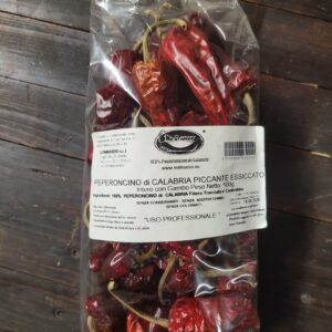 Peperoncino Piccante Calabrese Essiccato 100g