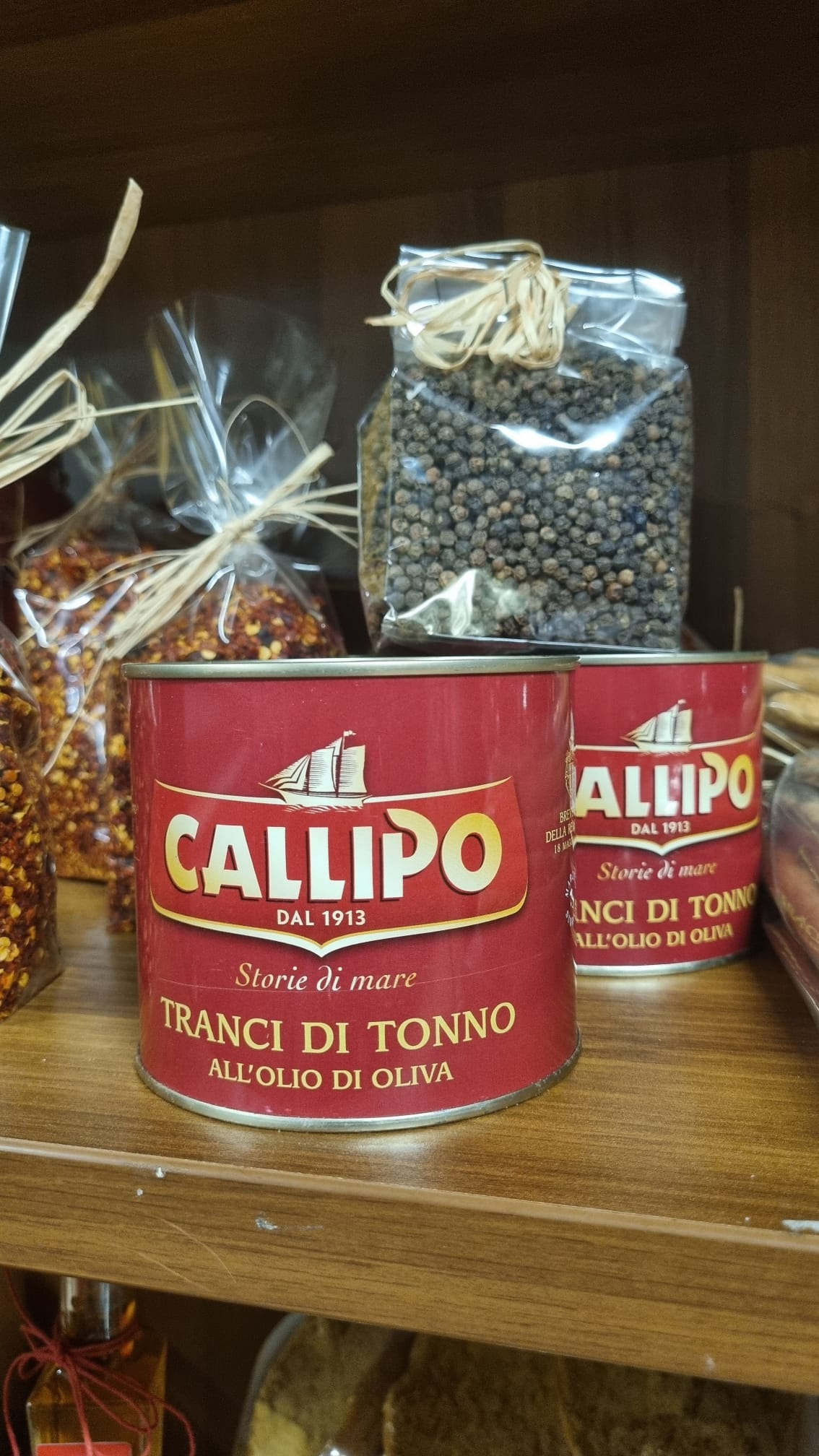 Tranci di Tonno All'Olio D'Oliva 620 g CALLIPO