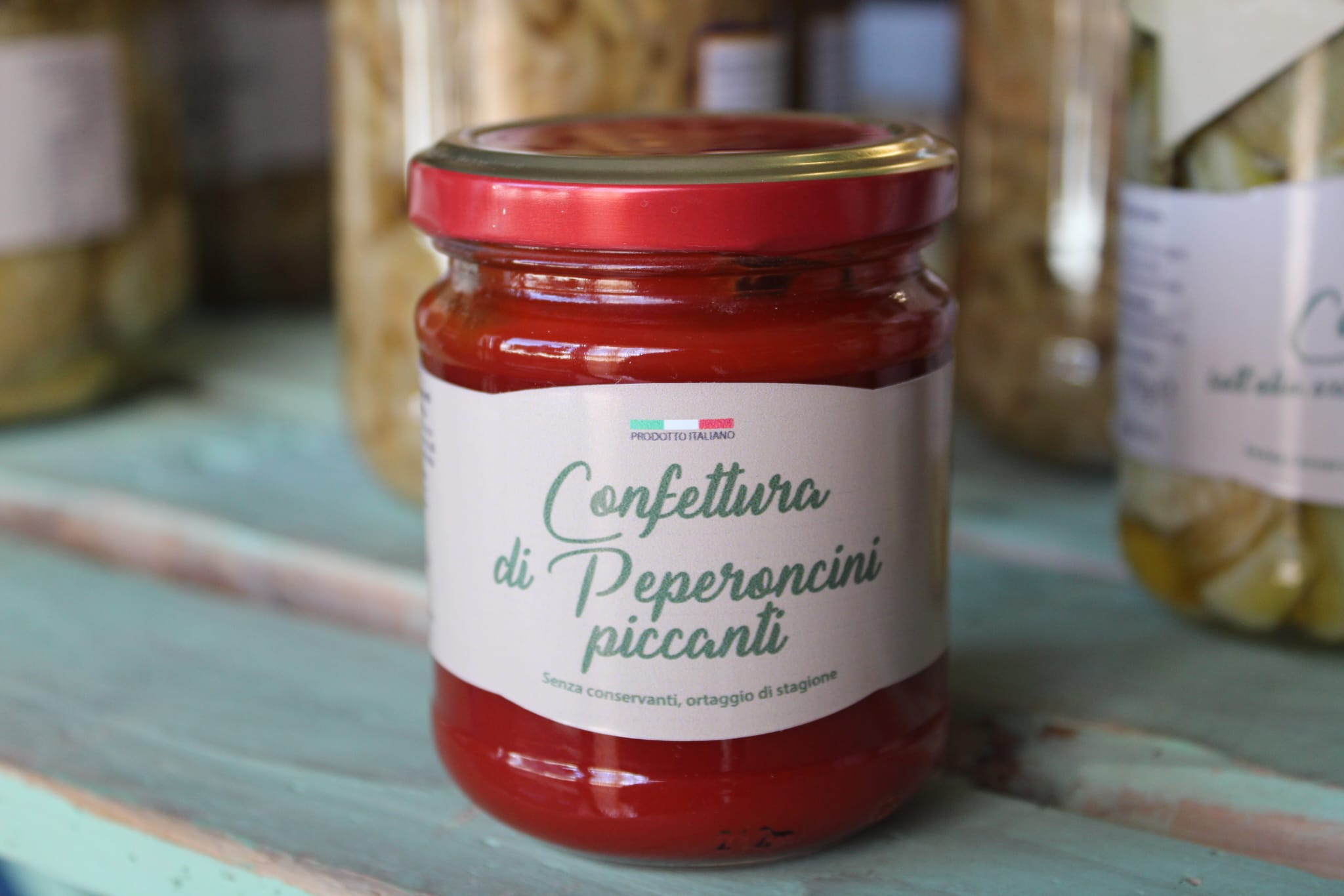 Confettura di peperoncini piccanti