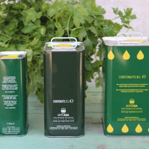 Olio extravergine d'oliva in latta